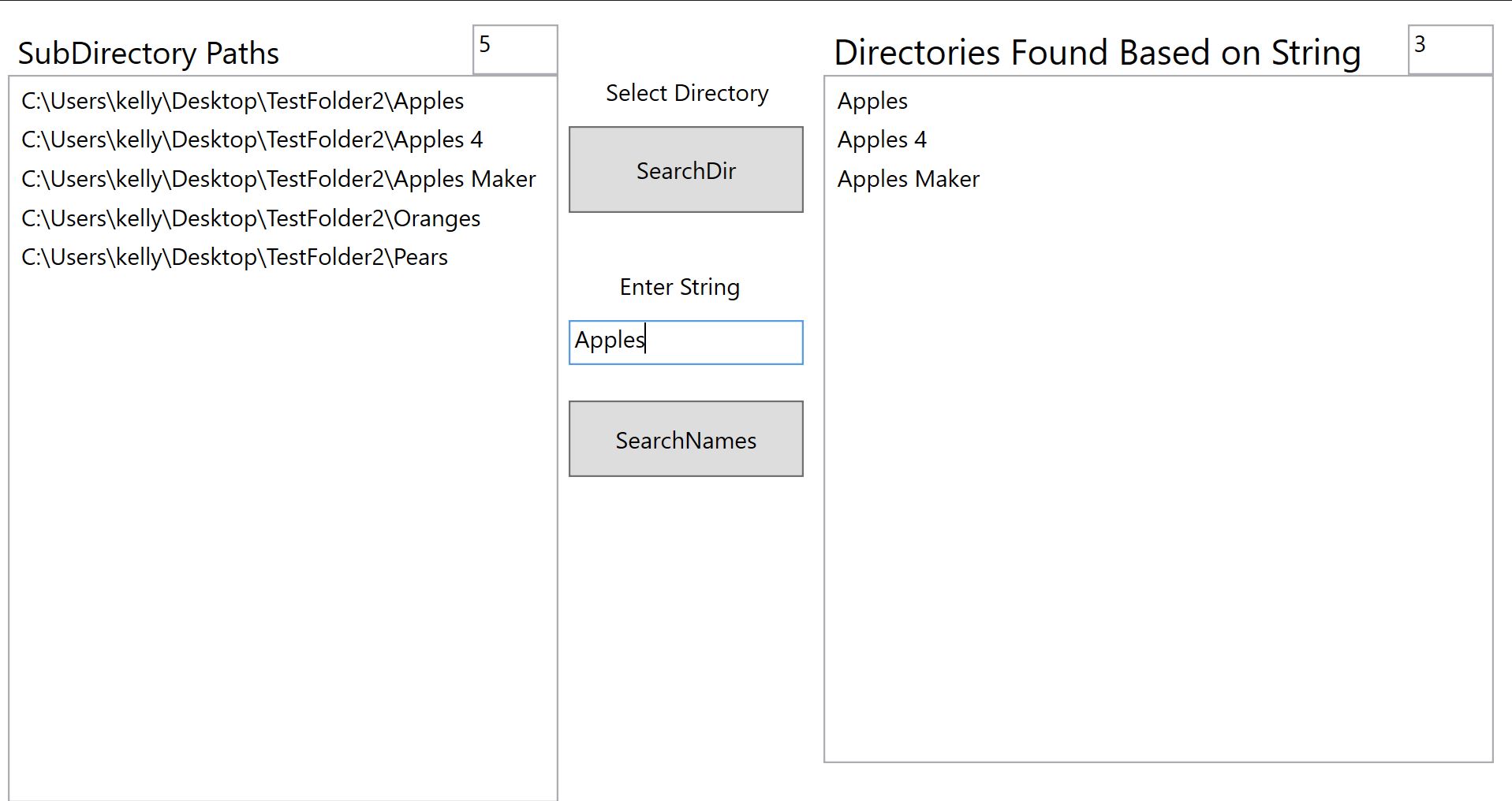 Subdirectory Locator